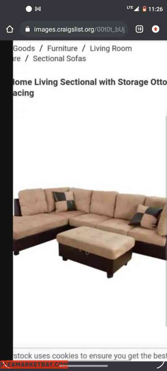 SECTIONAL COUCH MUST GO
