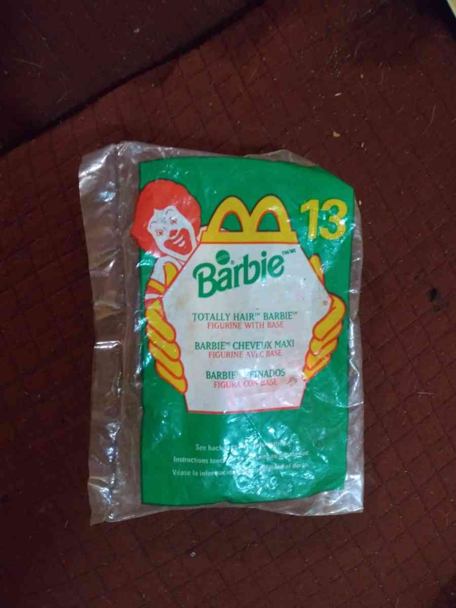 all Barbies 1990 McDonald's make me an offer