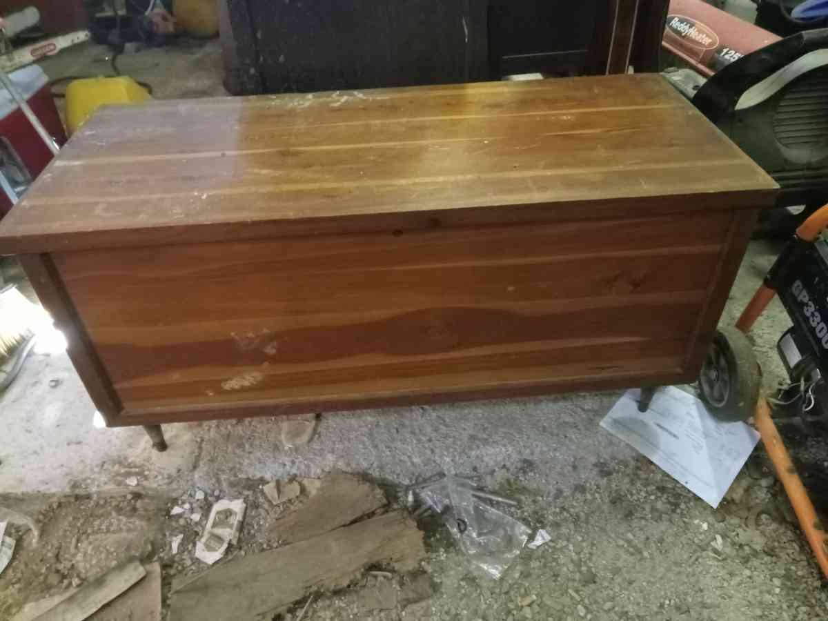 vintage  cedar chest