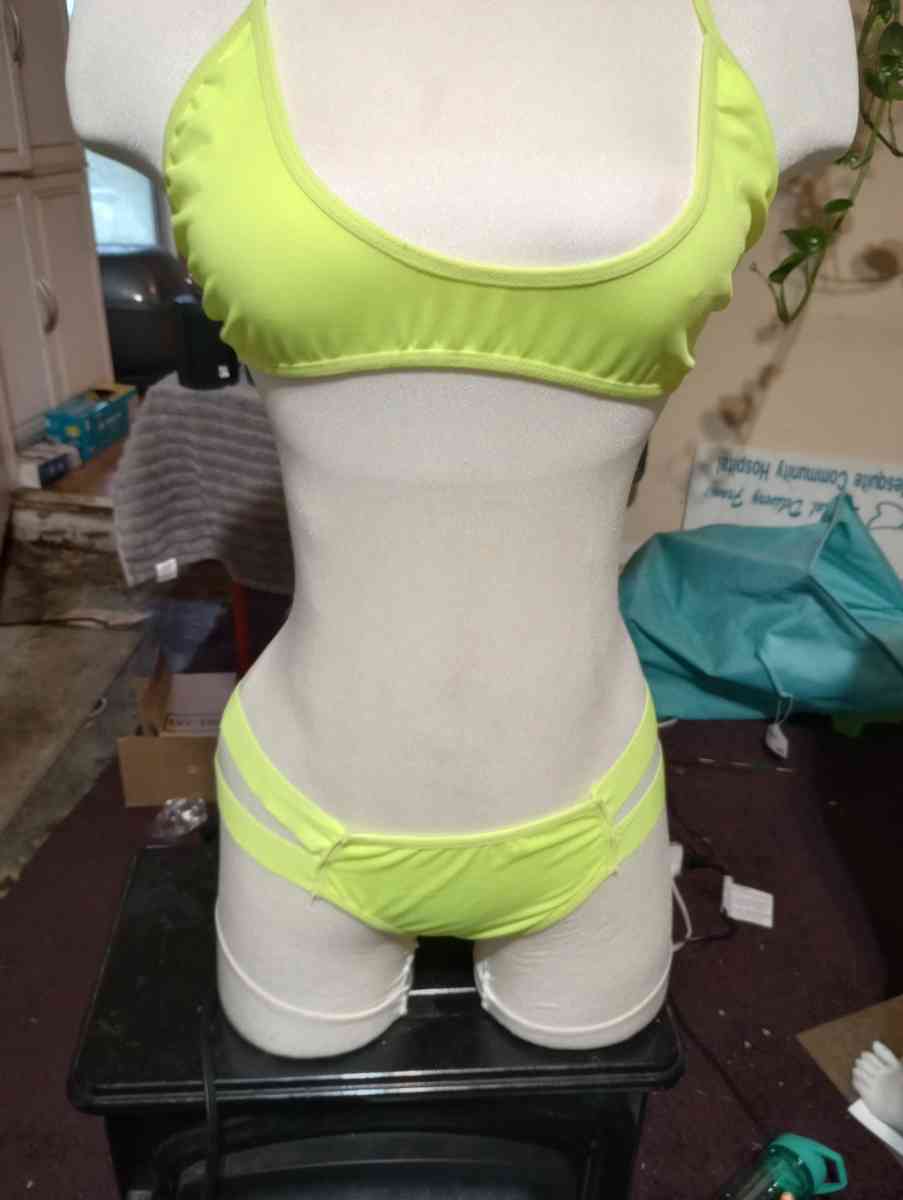 two piece bathing suit