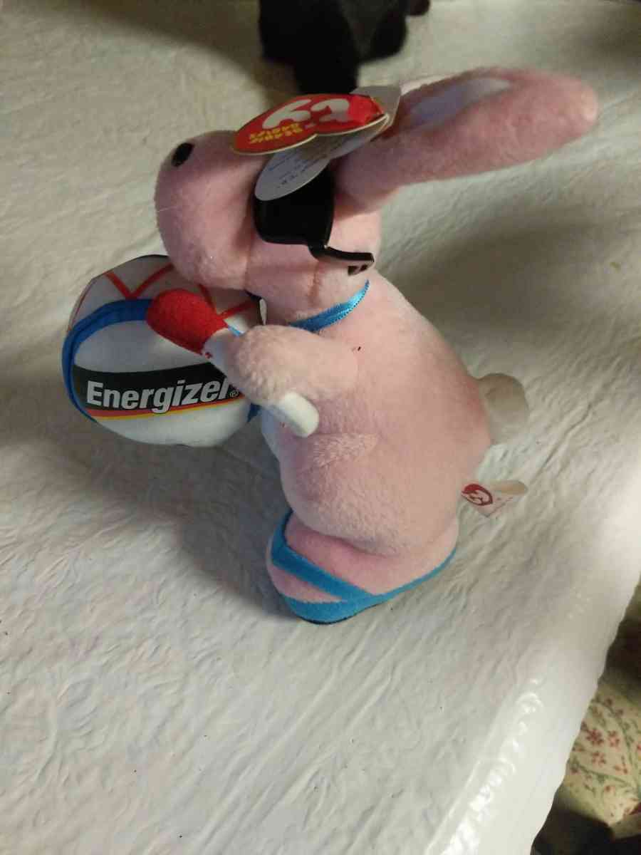 an Energizer stuffed animal