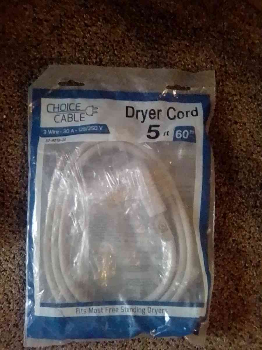 dryer cords
