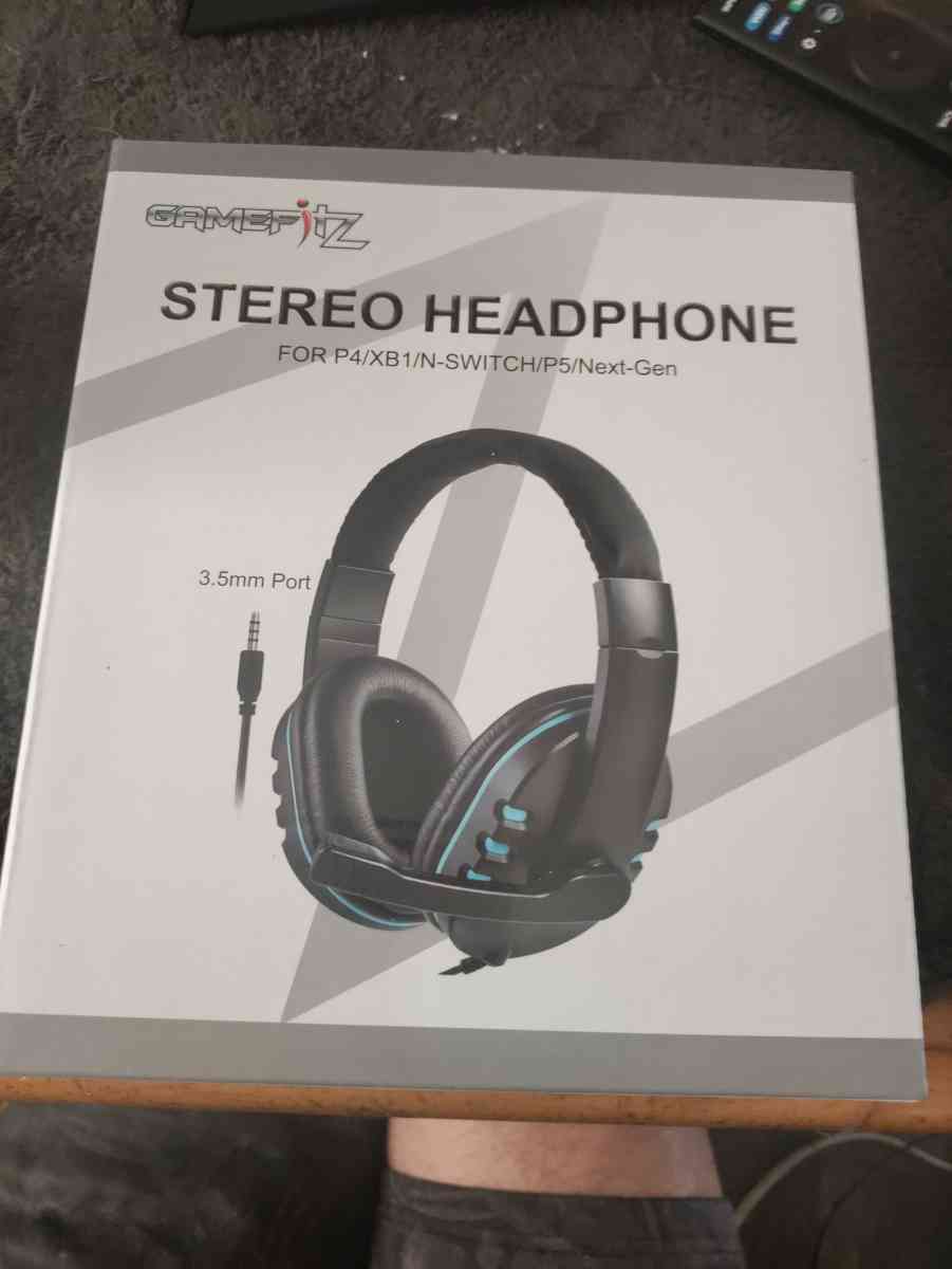 a stereo headphone