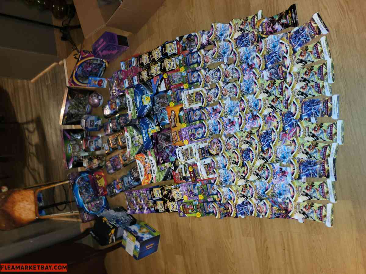 Unopened pokemon packs