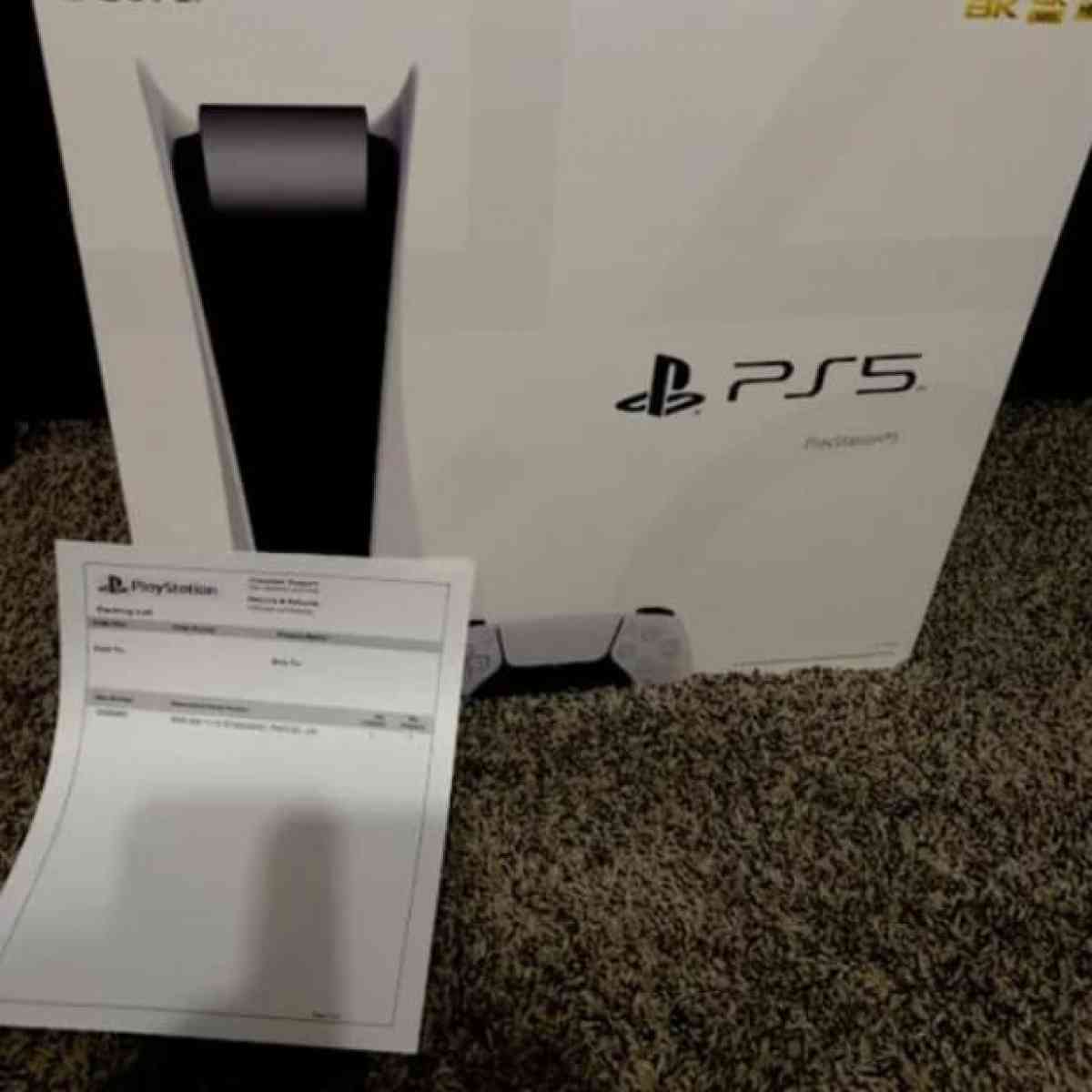 brand new in box PS5