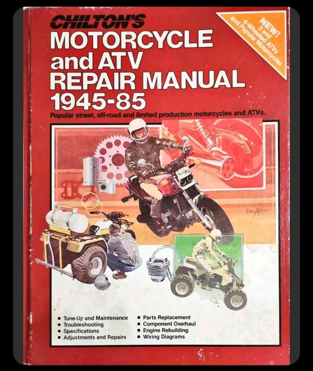 Chiltons Motorcycle and ATV Repair Manual 194585