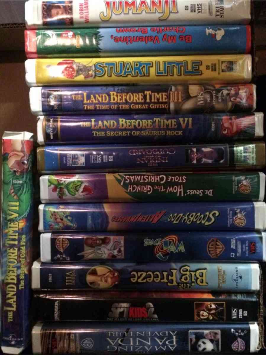 DVD VHS LOT
