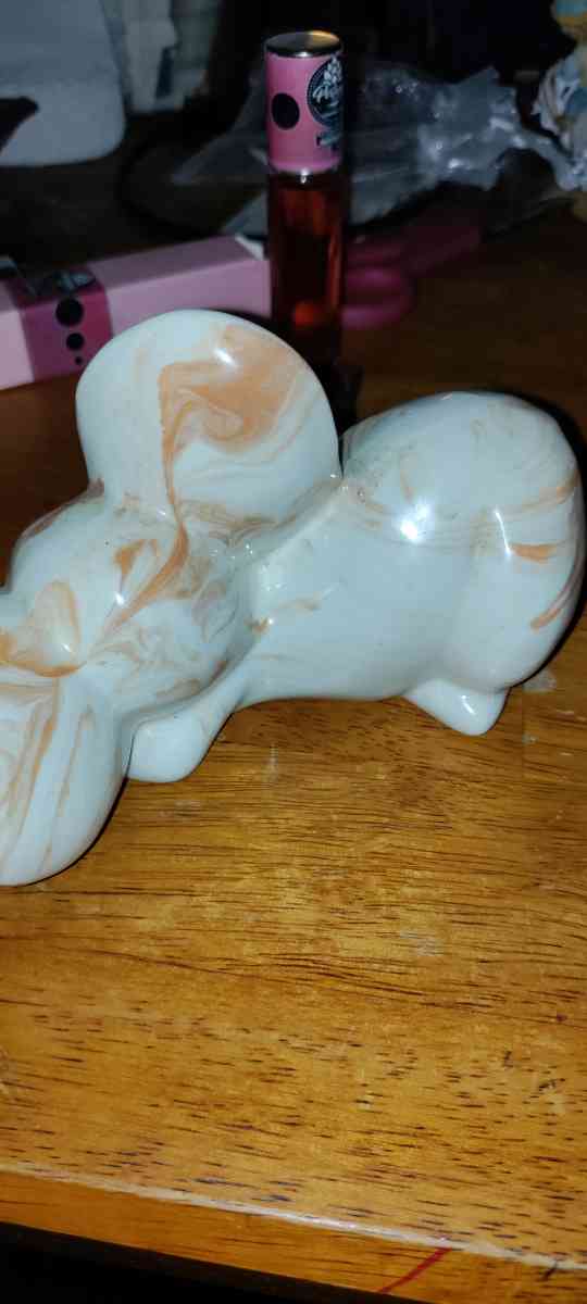 vintage Tennessee clay mouse figurine