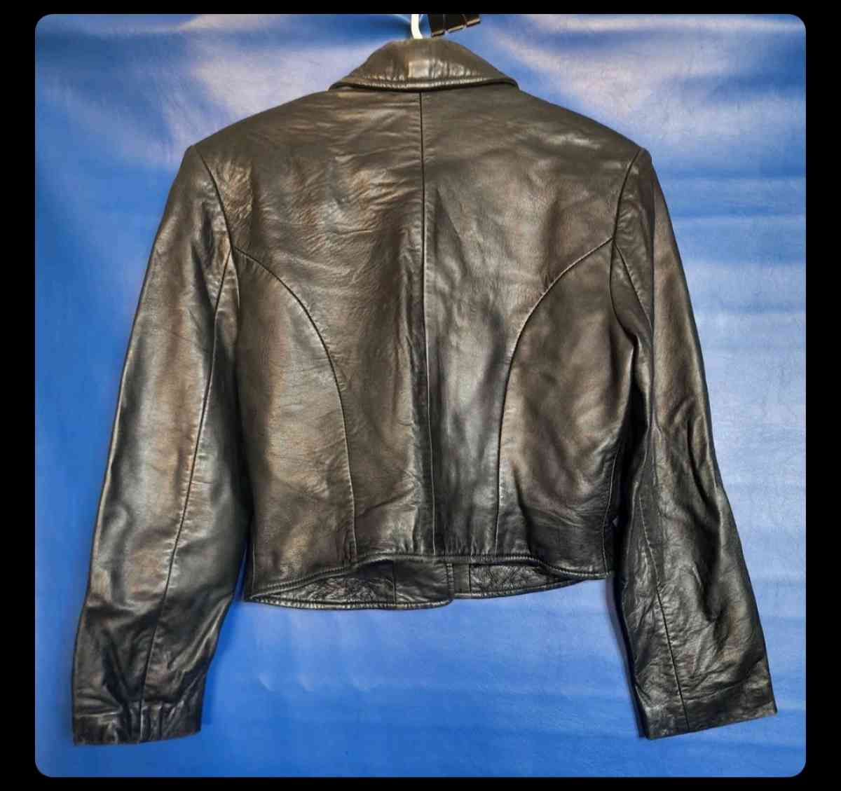 Michael Hoban Leather Jacket Ladies Vintage