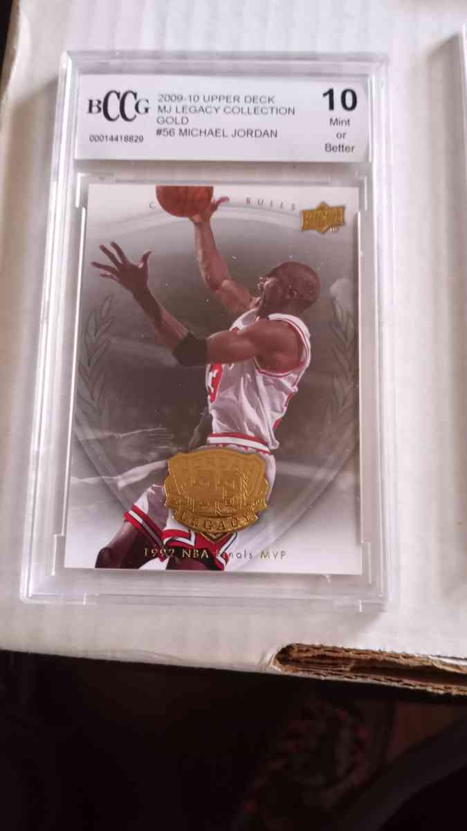 Michael Jordan PSA 10 Gem Mint Upper Deck Legacy