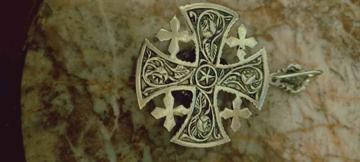vintage Sterling silver cross