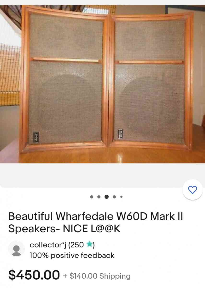 beautiful pair of wharfedale Speakers