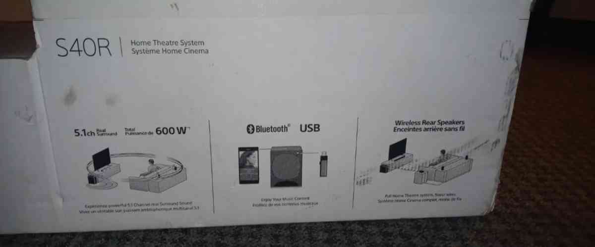 BRAND NEW SONY sound bar home theater system
