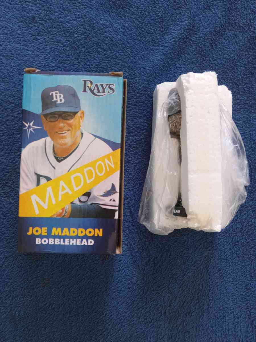 Tampa Bay Rays John Maddon Bobblehead