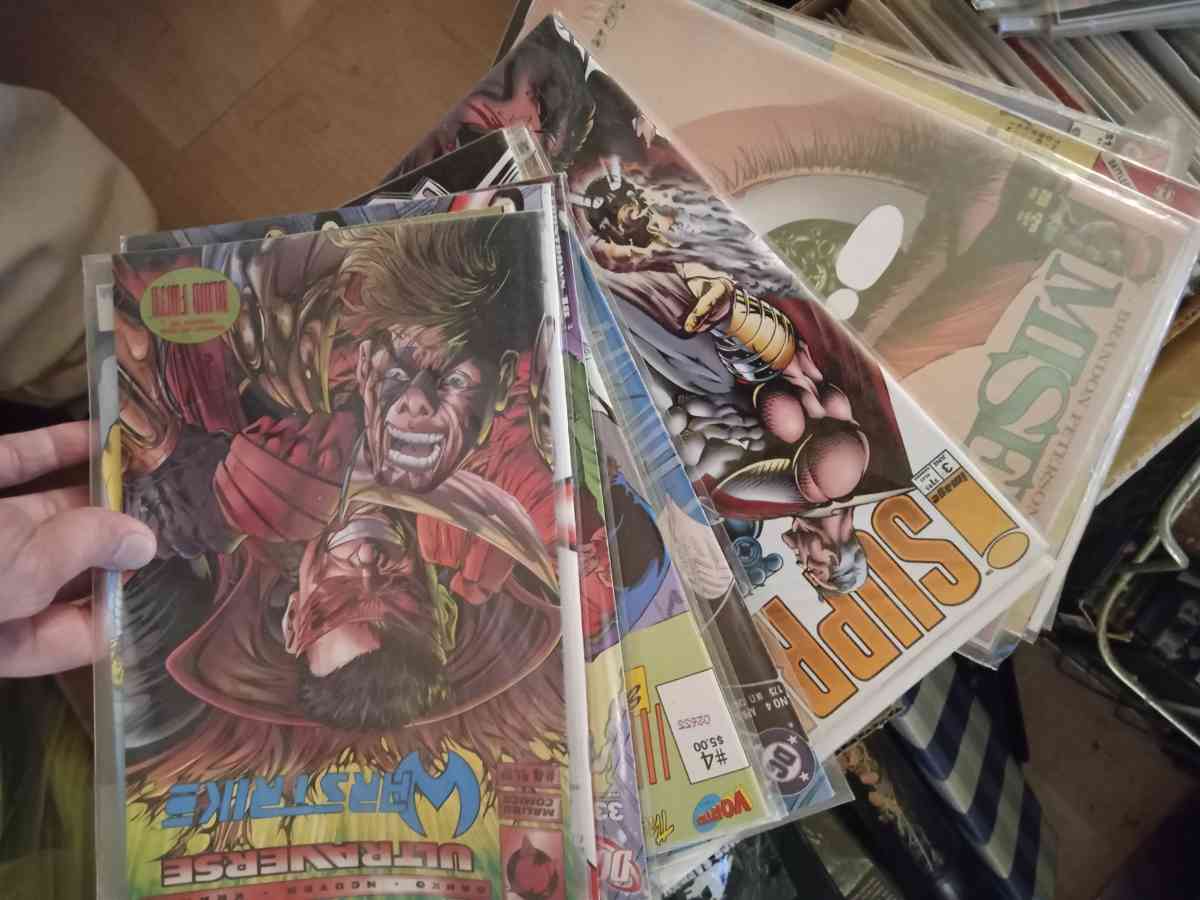 Assortment of comic books