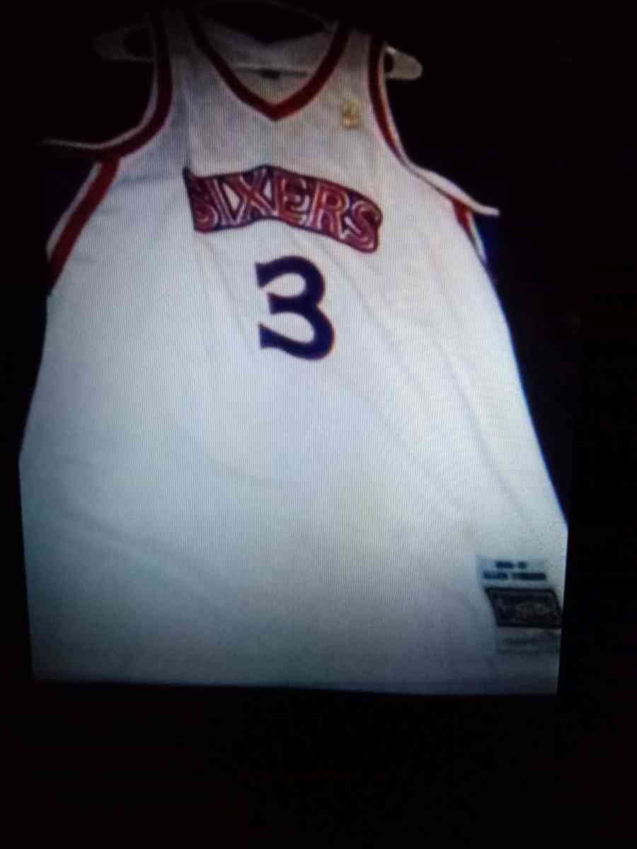 Brand New Reebok Throwback Allen Iverson Jersey Size Xl Pick