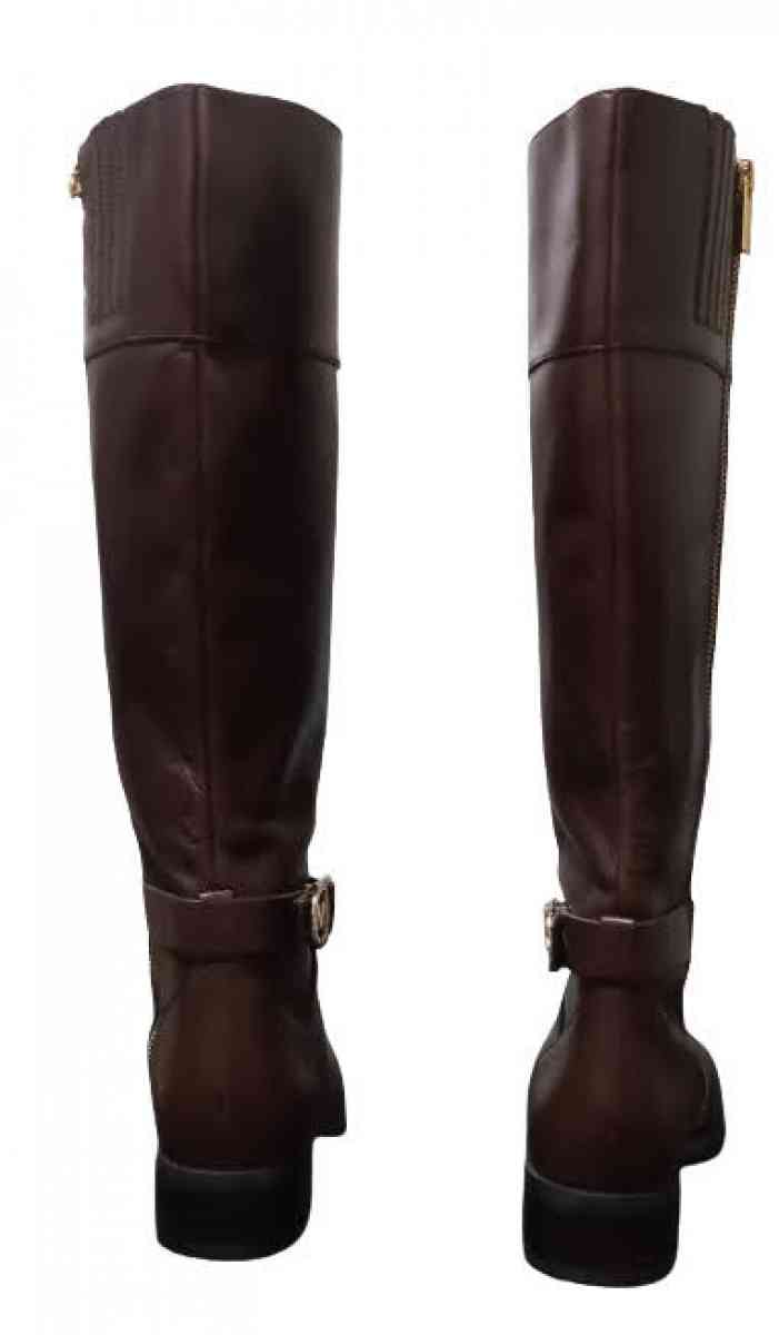 Michael Kors Bryce Leather Riding Boot ST15F Boots Size 7M