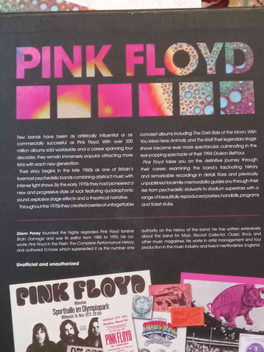 pink Floyd memorabilia