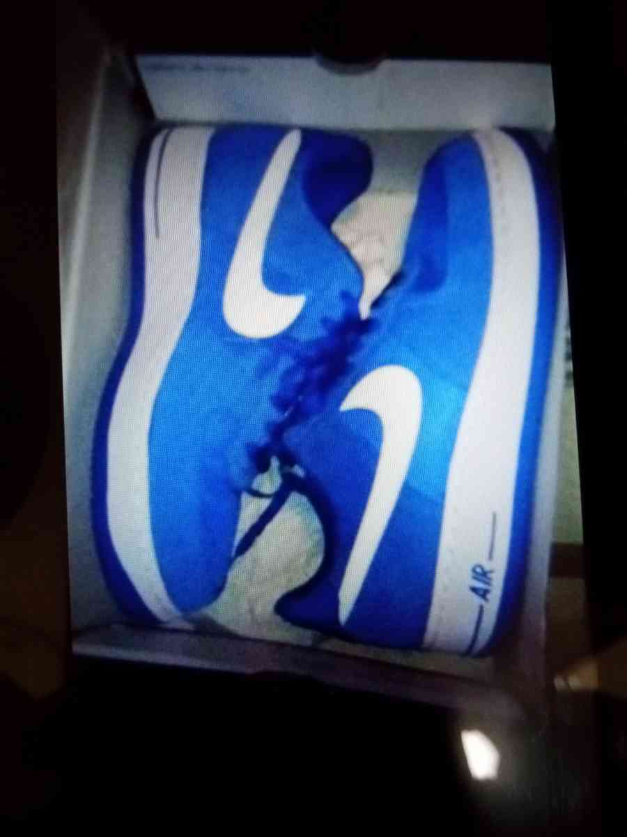Brand New Blue Color way Air force 1s Size 12 Pick Up
