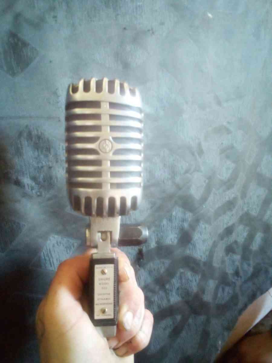 professional recording studio microphone