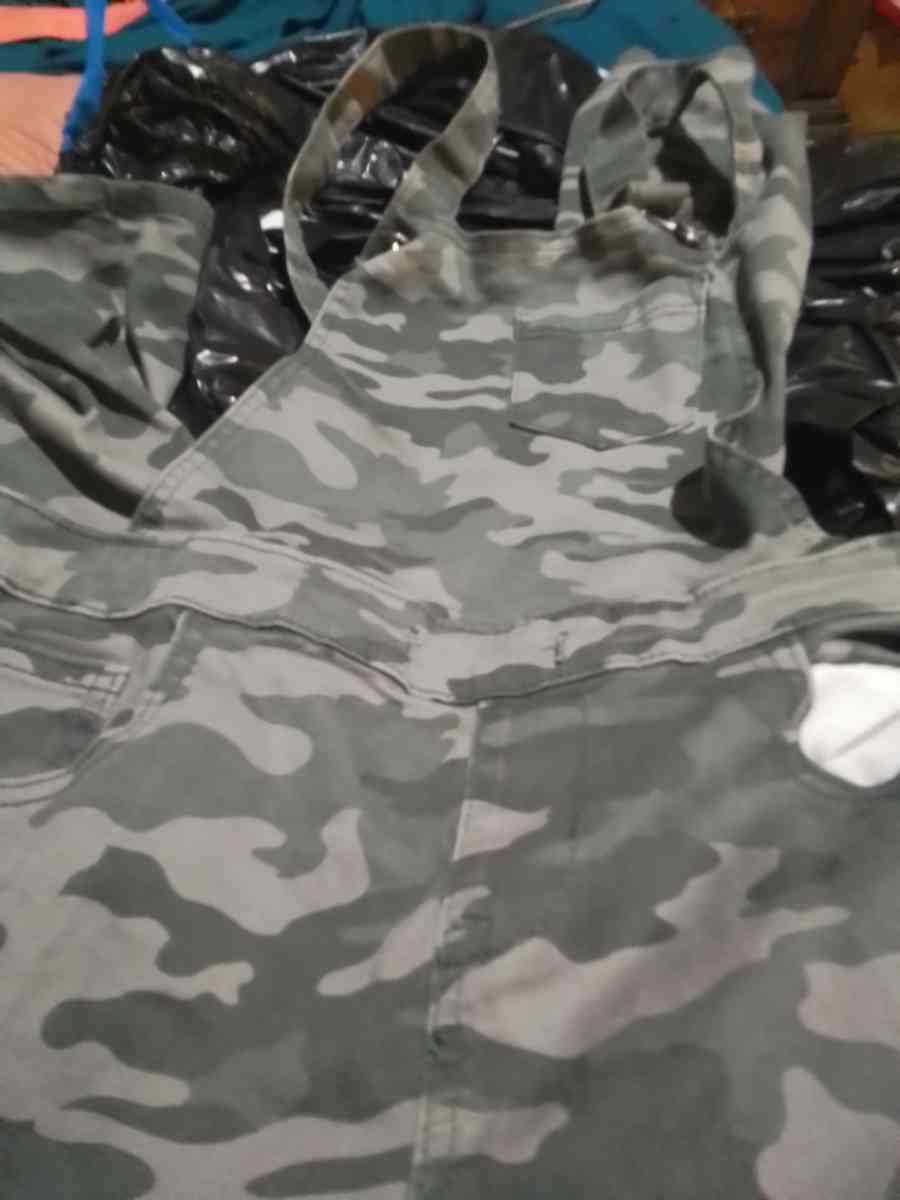 girl cat jack camp overralls