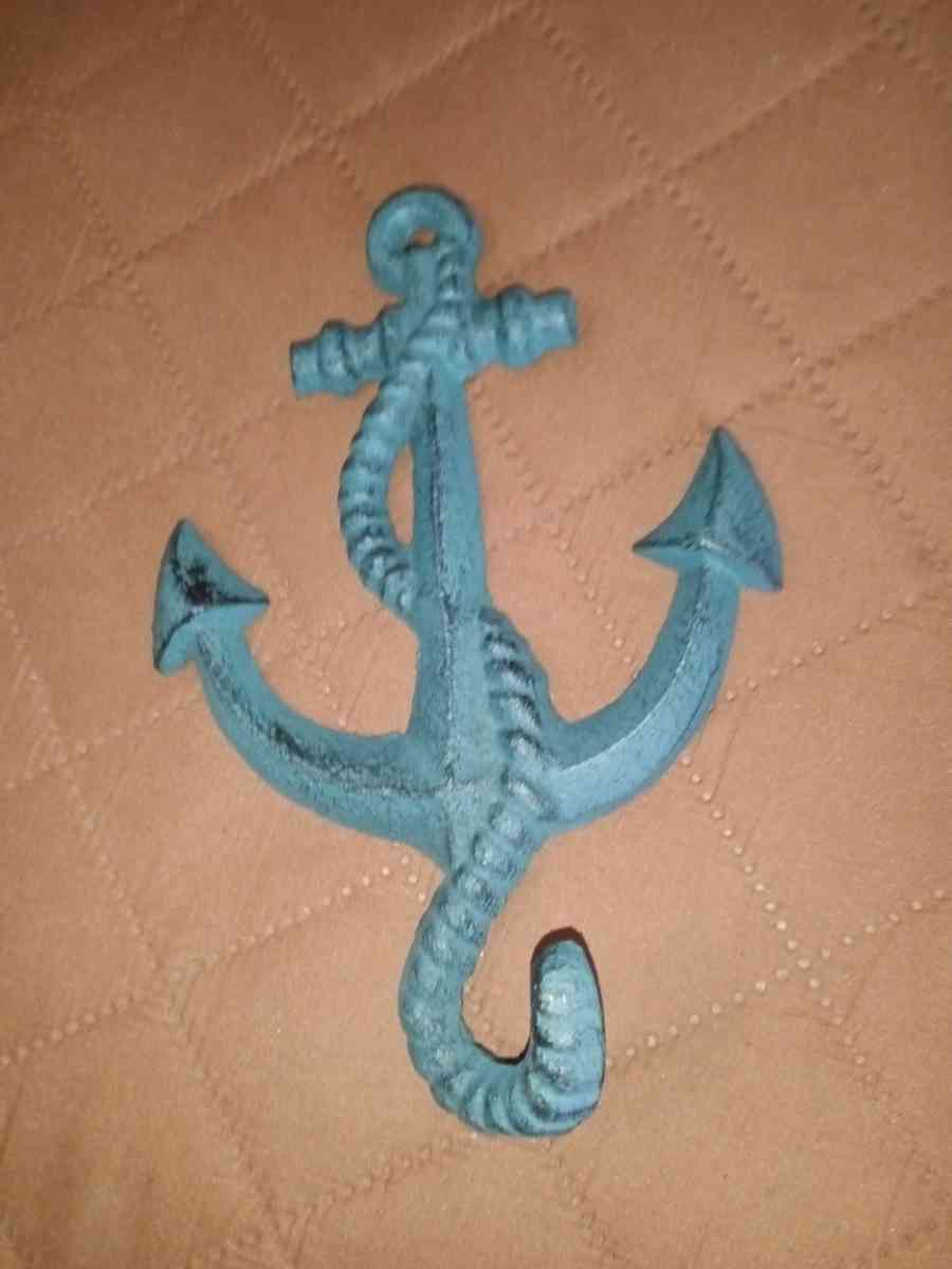 New Cast Iron Anchor Wall Hook