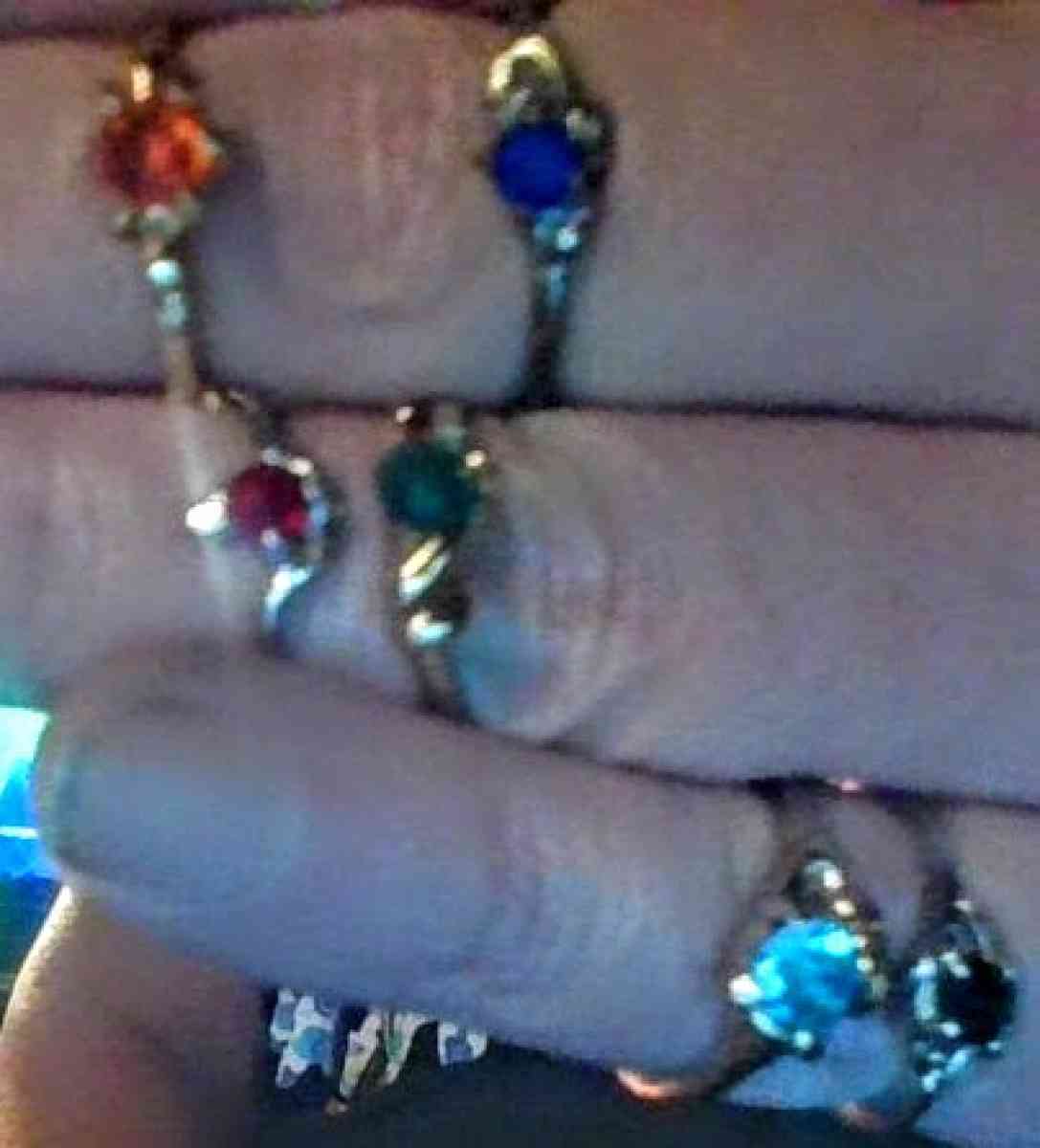 Fashion Birthstone Rings