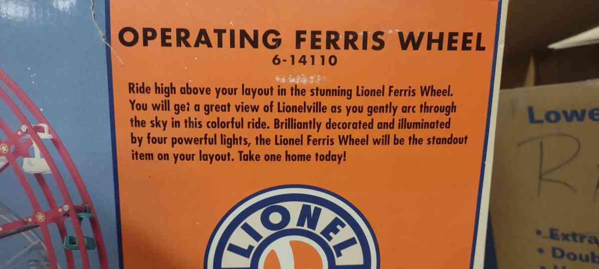 lionel operating ferris wheel