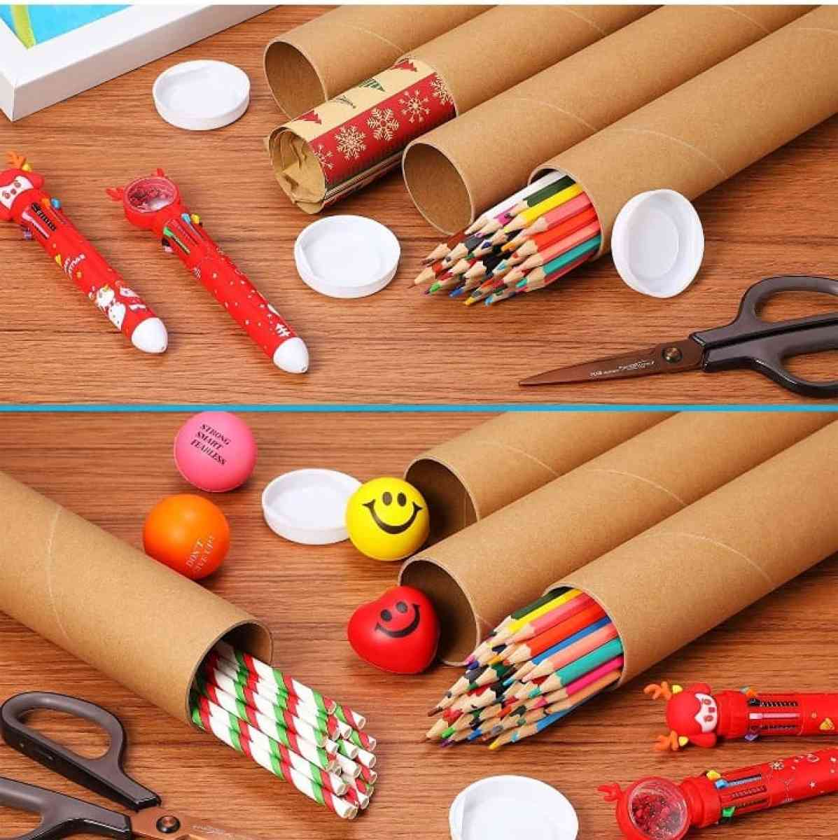 60 Pack 2x 116 Mailing Tubes wCaps for Shipping Storing Mail