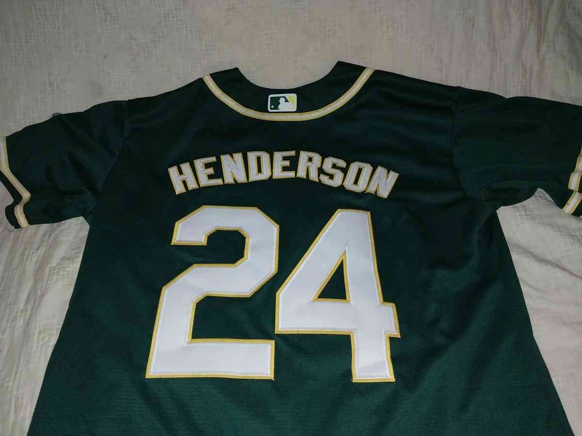 New Rickey Henderson Jersey