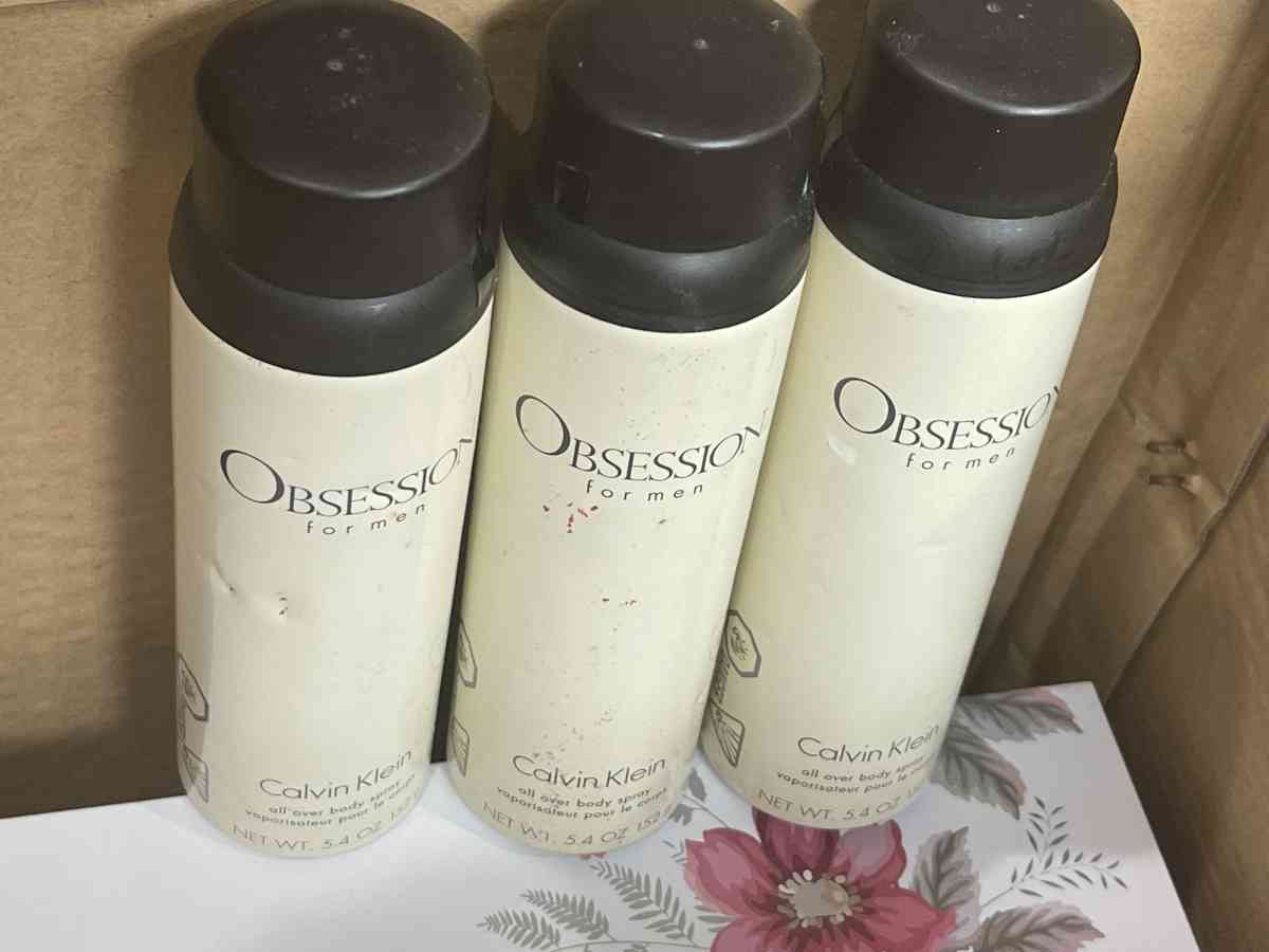 3 pcs opsession for men body spray