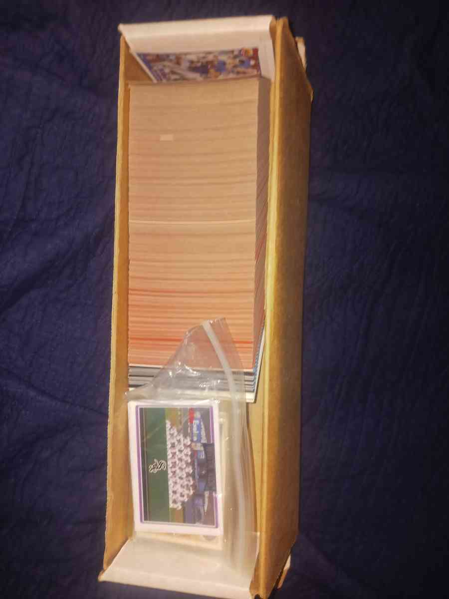 Baseball Football and Basketball cards