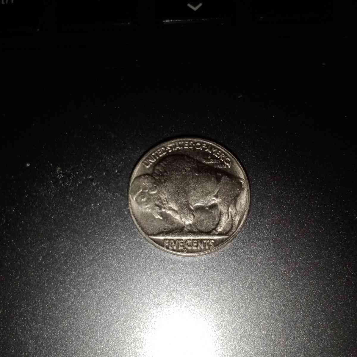 1937 Buffalo Nickle 3 legs