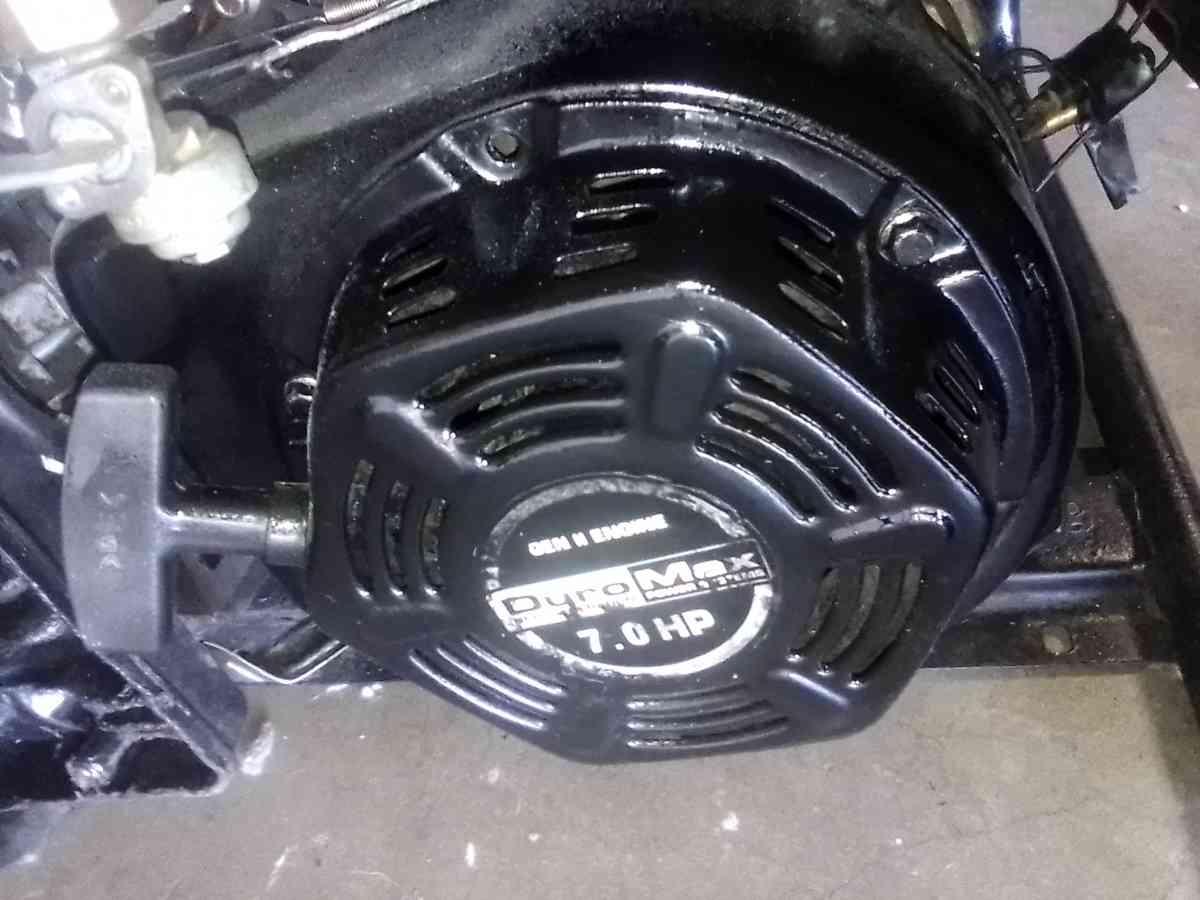 dura max 7 hp generator runs works