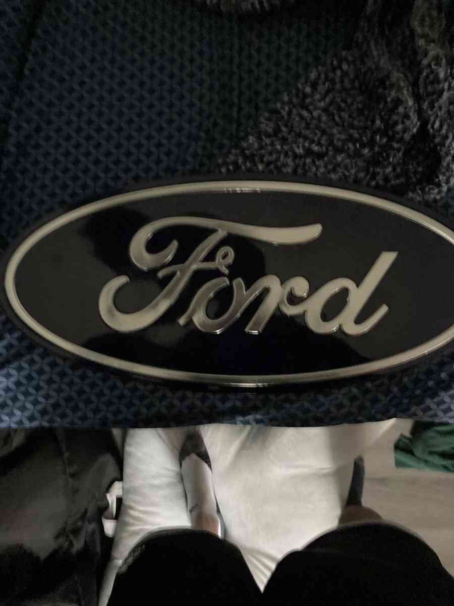 ford logo wall mount
