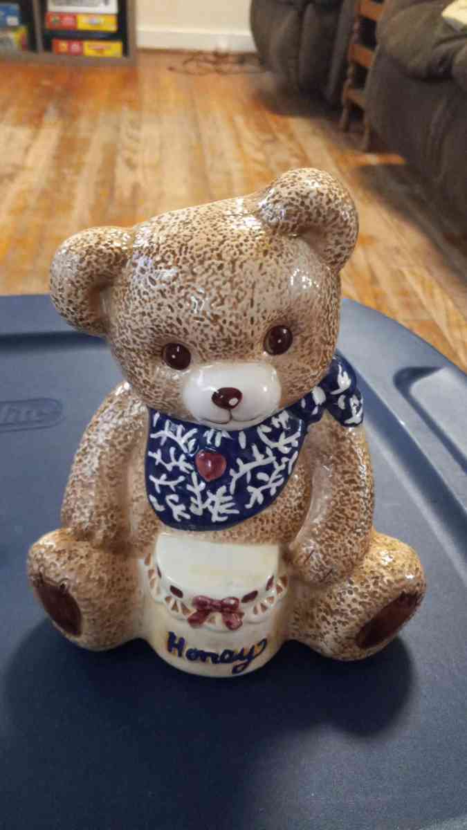 vintage cookie bear cookie jar