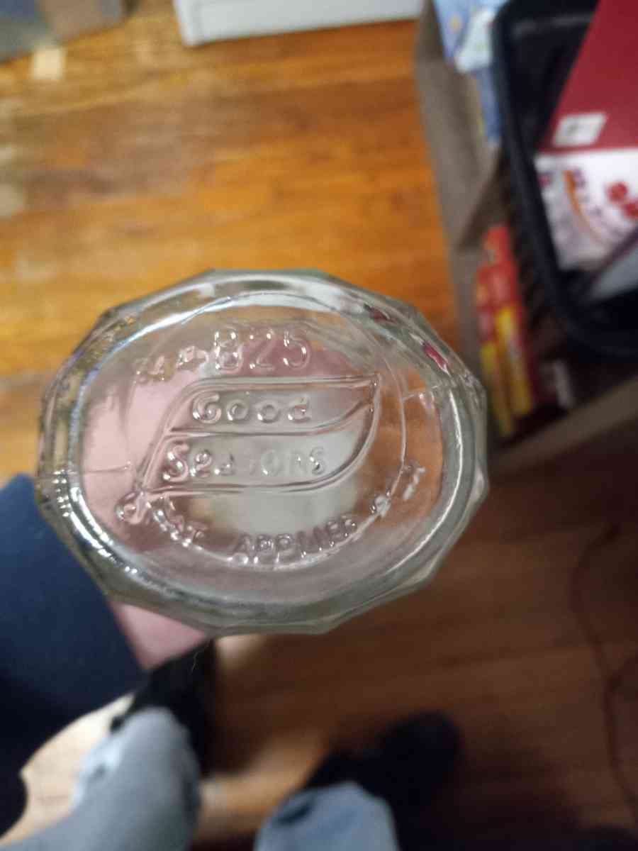 Vintage Good Seasons glass cruet salad dressing oil shaker