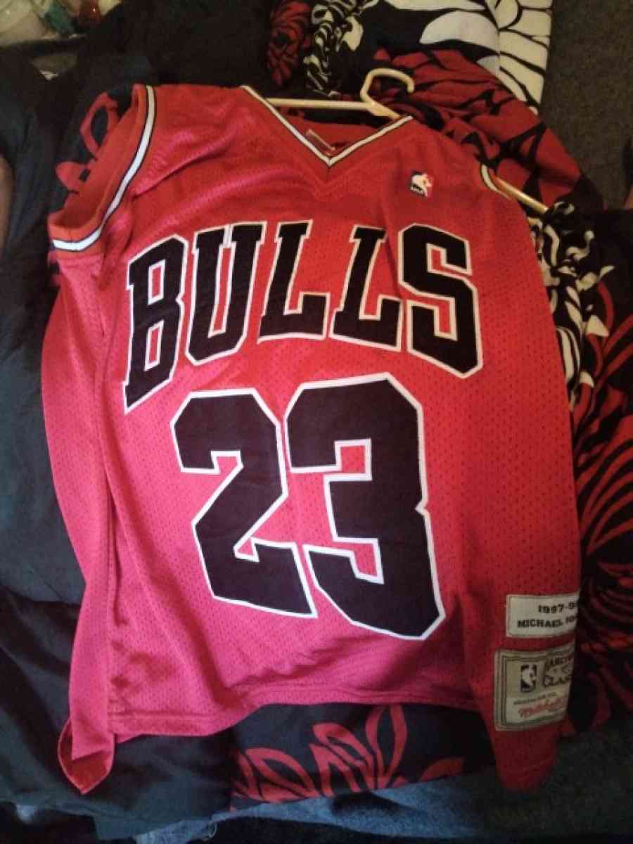 Michel and Ness authentic Michael Jordan