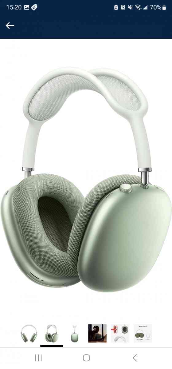 Apple AirPods Max w Smart case Green Brand New  Factory Seal