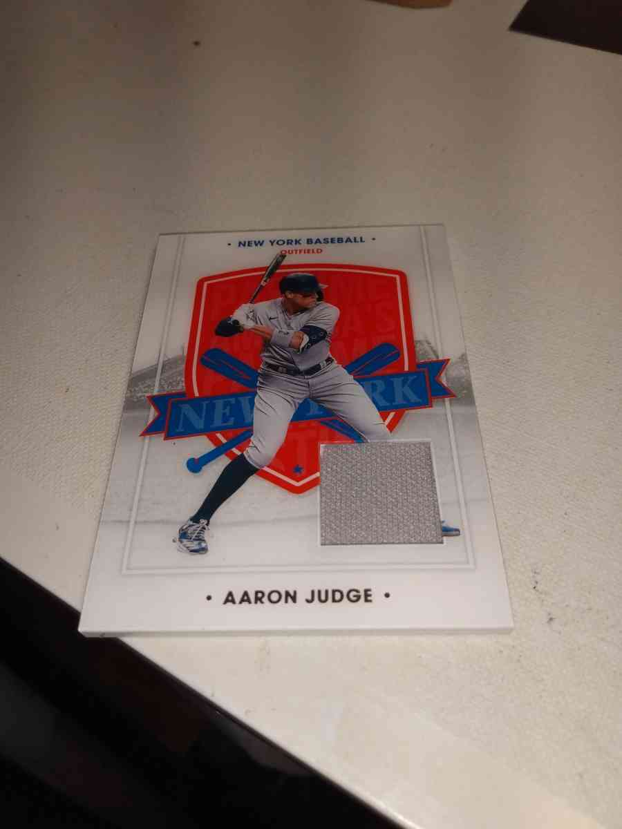 2021 panini Aaron judge relic