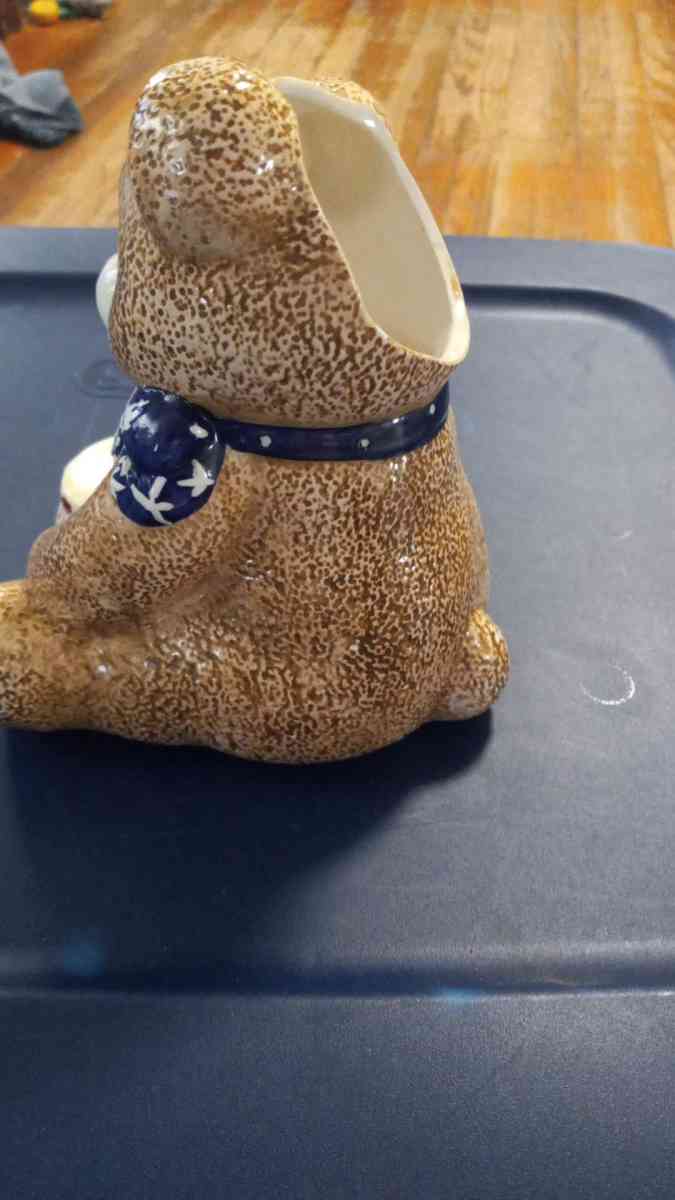 vintage cookie bear cookie jar