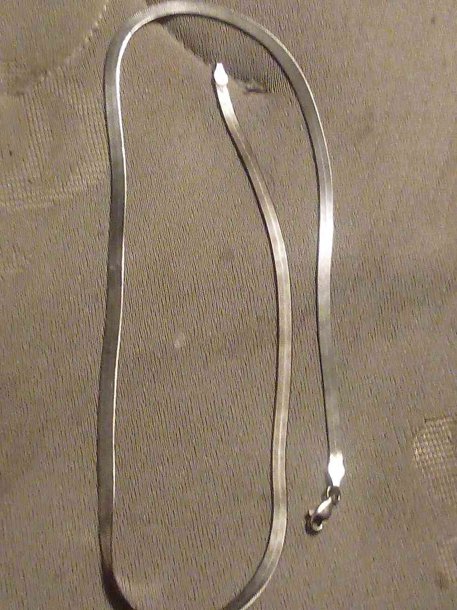 sterling silver vintage 925 Italy made and stamped necklace