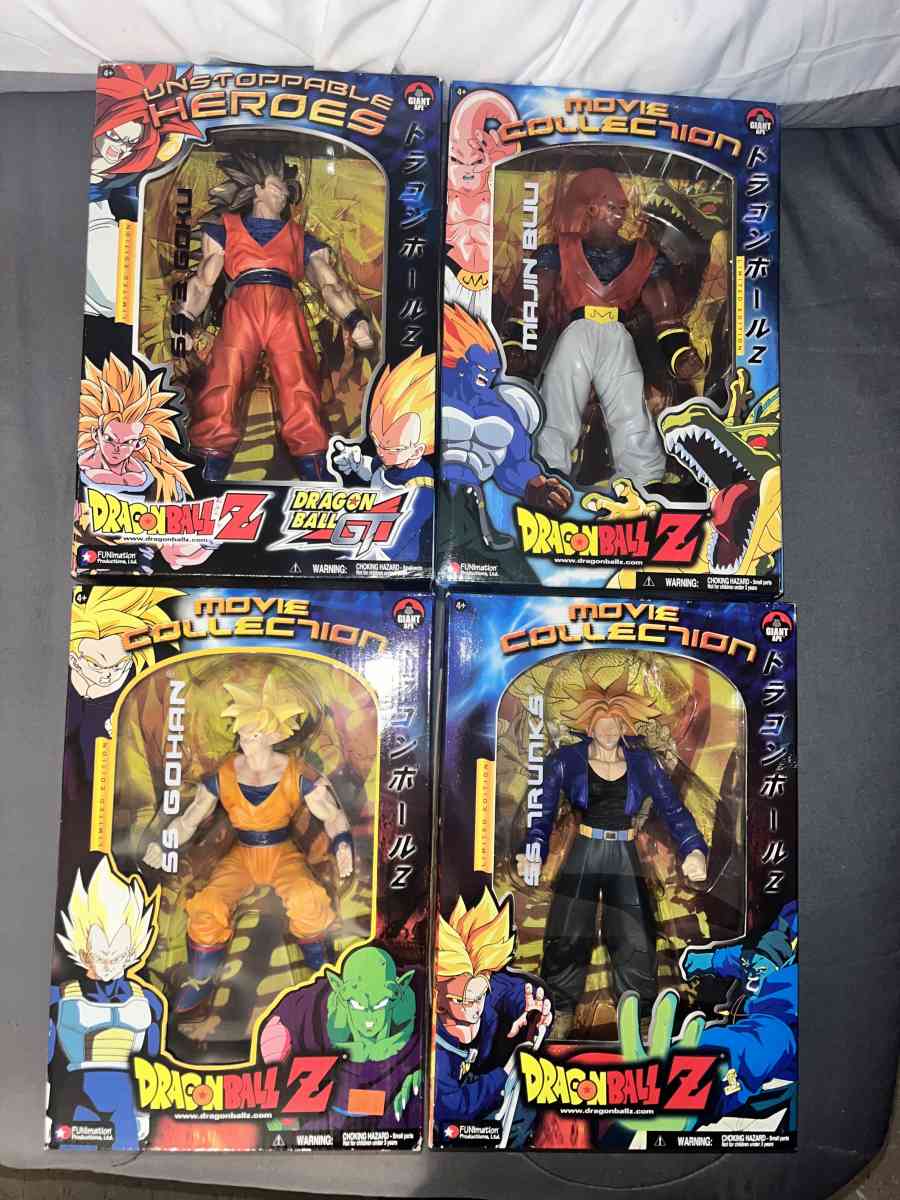 Dragon Ball Z movie collection figures