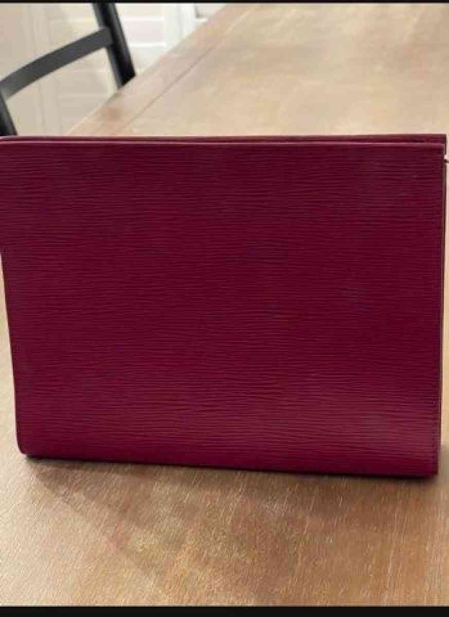 Louis Vuitton Epi Toiletries pouch red