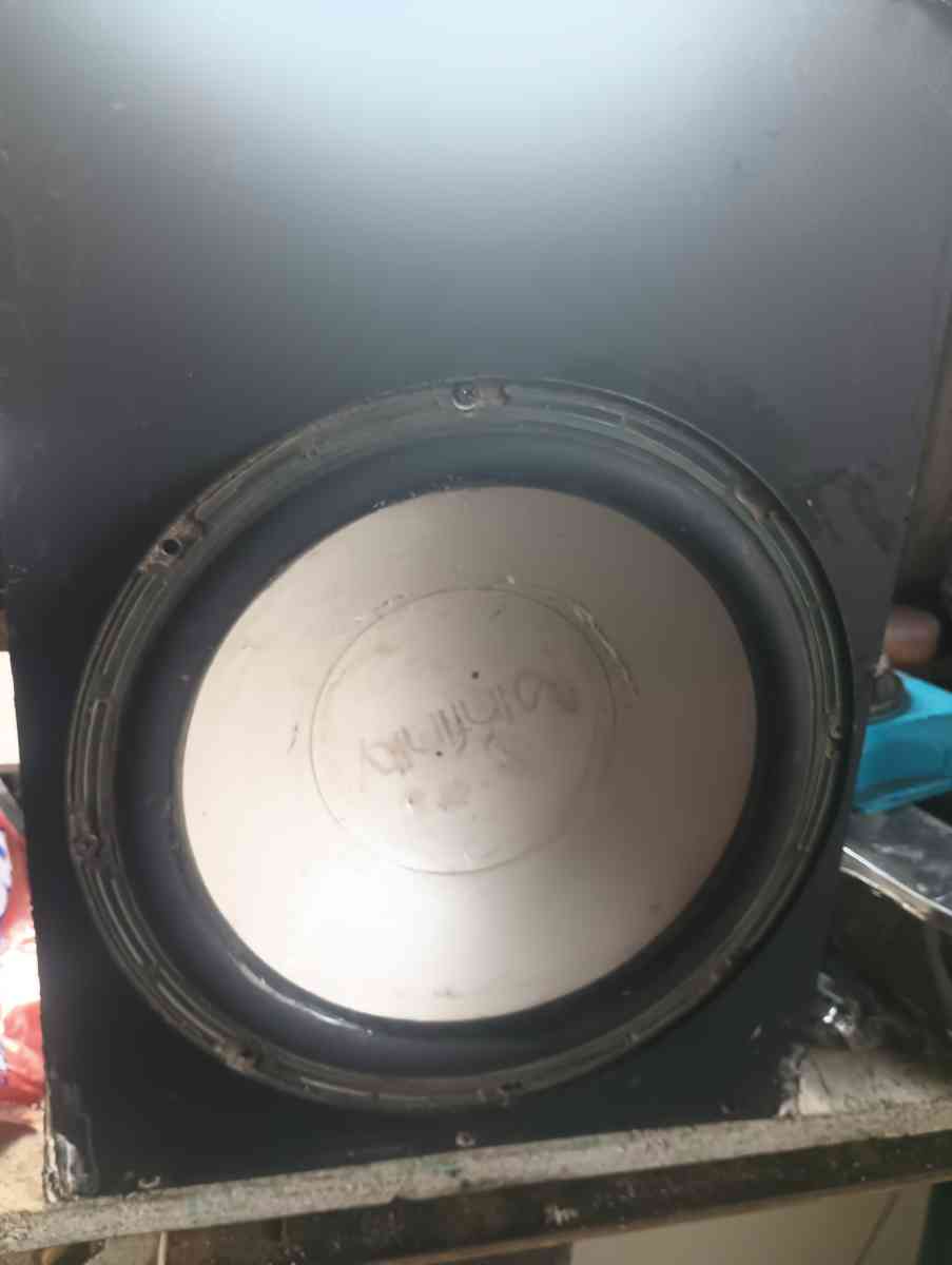 infinity woofer 15 in box