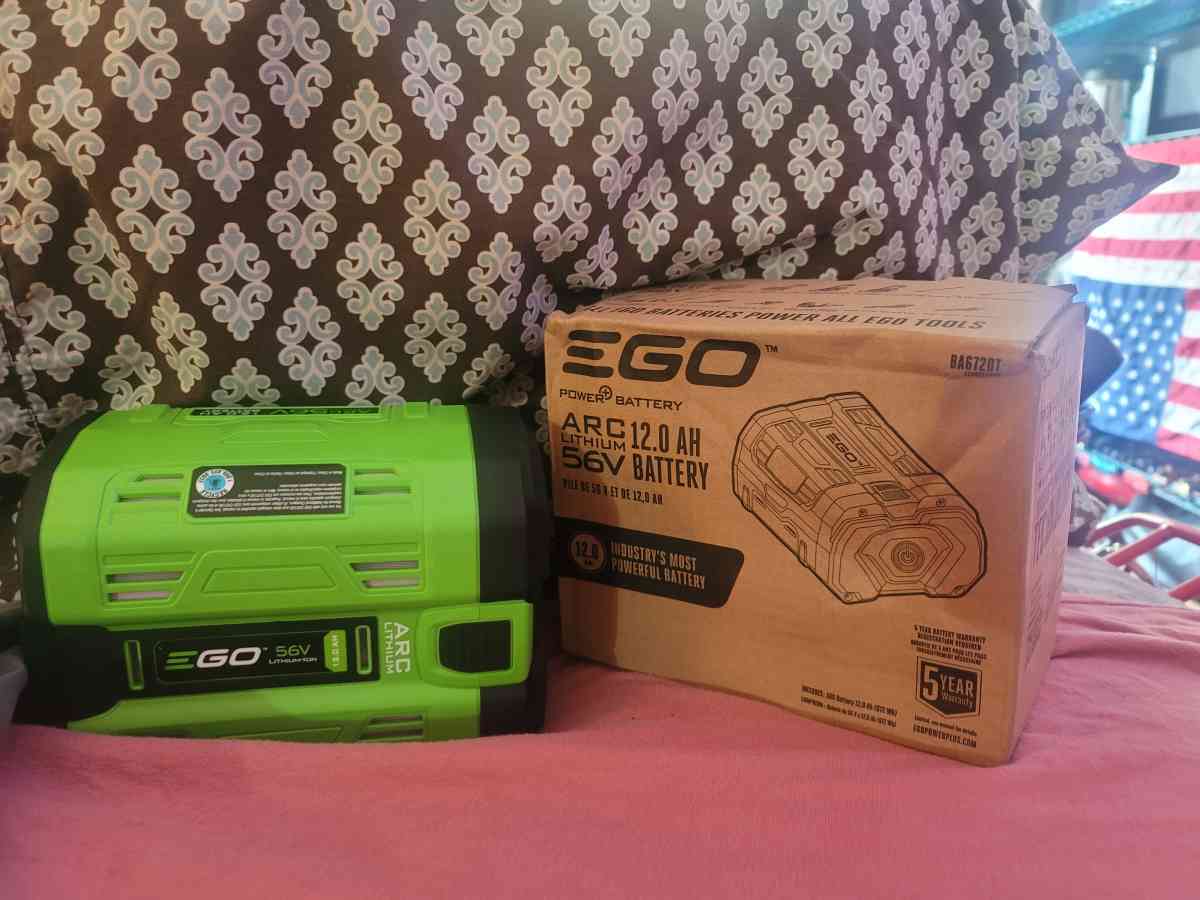 Ego 56v 12 ah Lithium Ion Battery