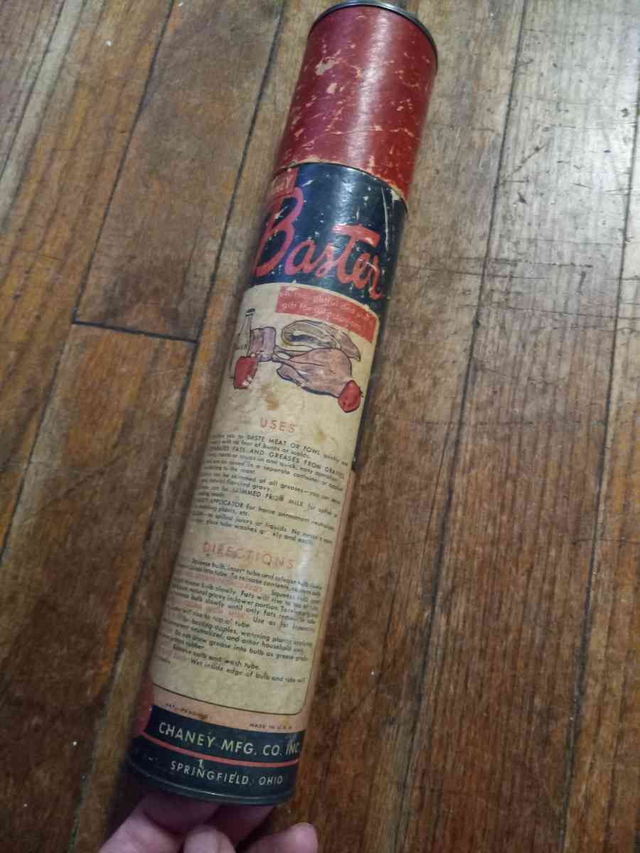 vintage turkey baster