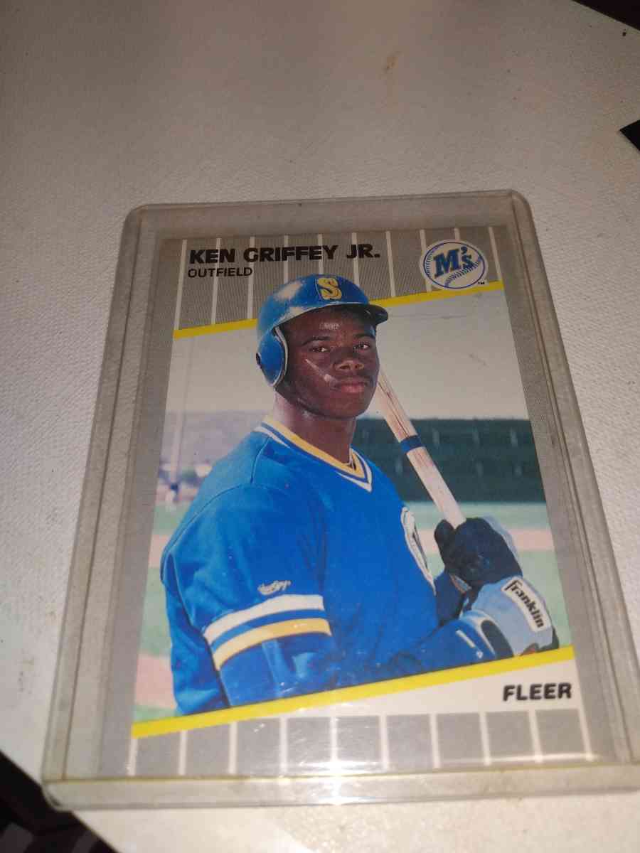 1989 Fleer rookie card Ken Griffey Jr