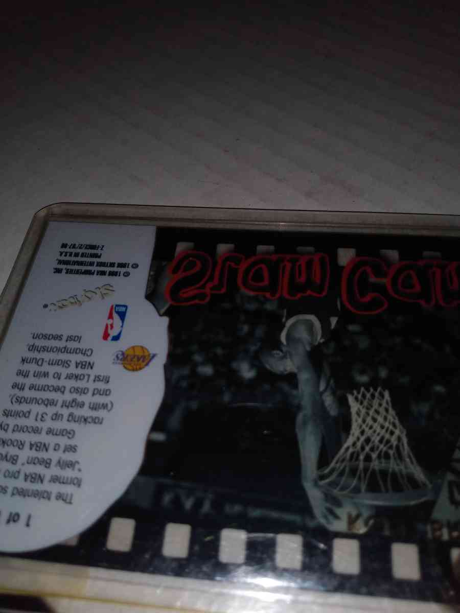 98 skybox Kobe Bryant slam cam