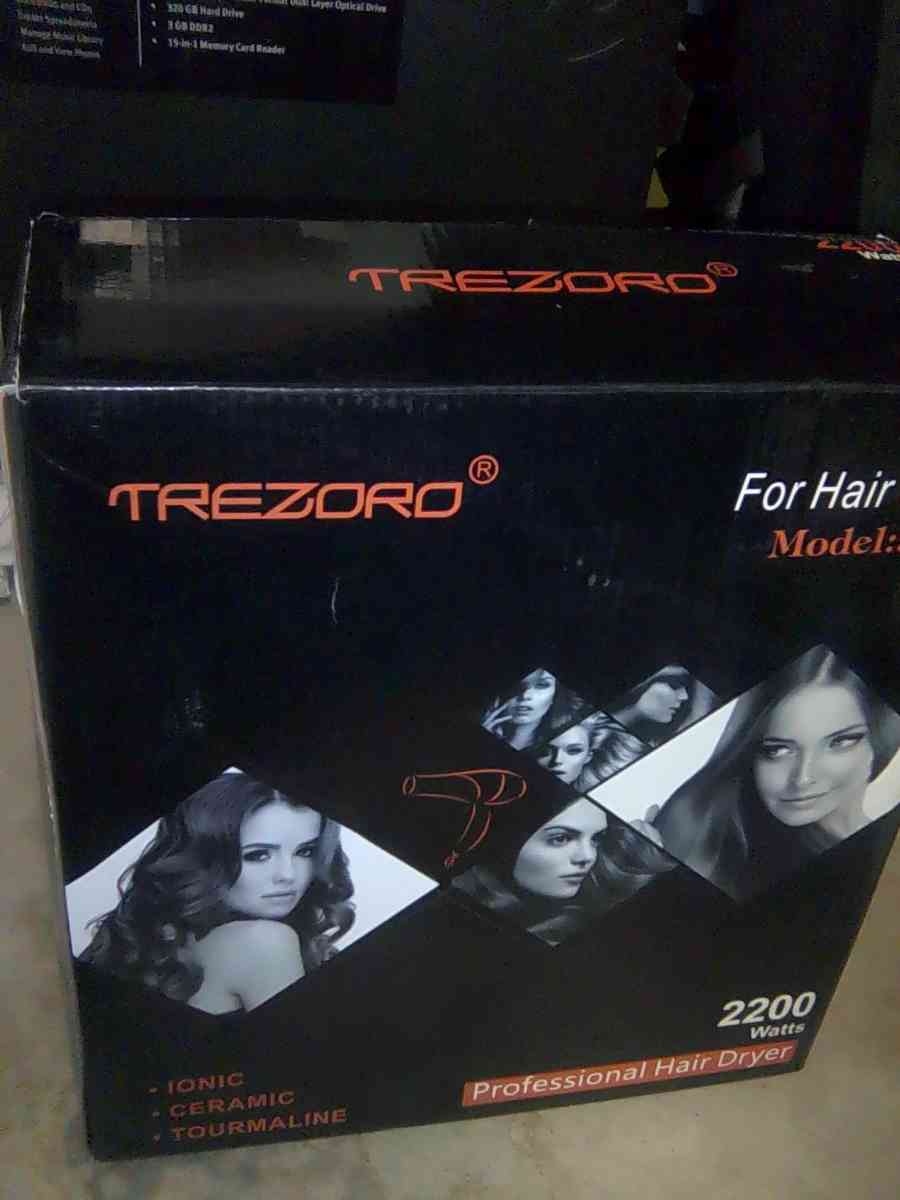 Trenzoro professional hair dryer 2200 watts